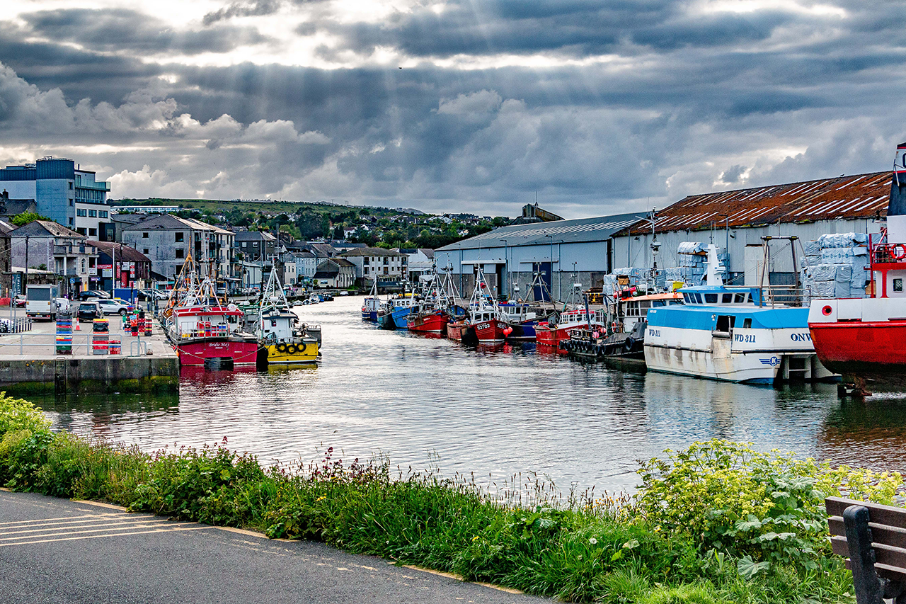 Wicklow Harbour in Newtownmountkennedy