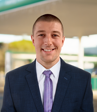 Dylan Rice BDM at Top Oil